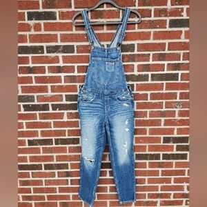 Hollister Blue Denim Women's Overalls